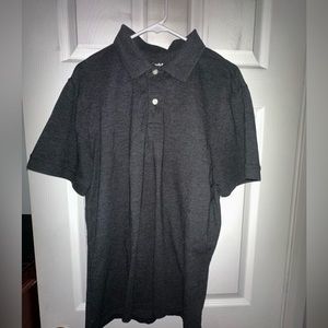 Gray mens polo